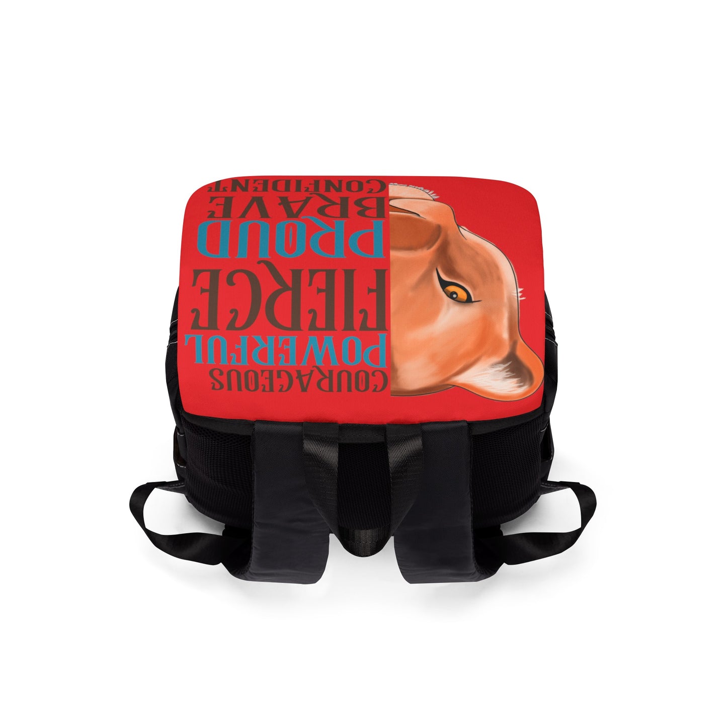 Copy of Courageous, Fierce, Powerful, Proud, Brave Confident Unisex Casual Shoulder Backpack