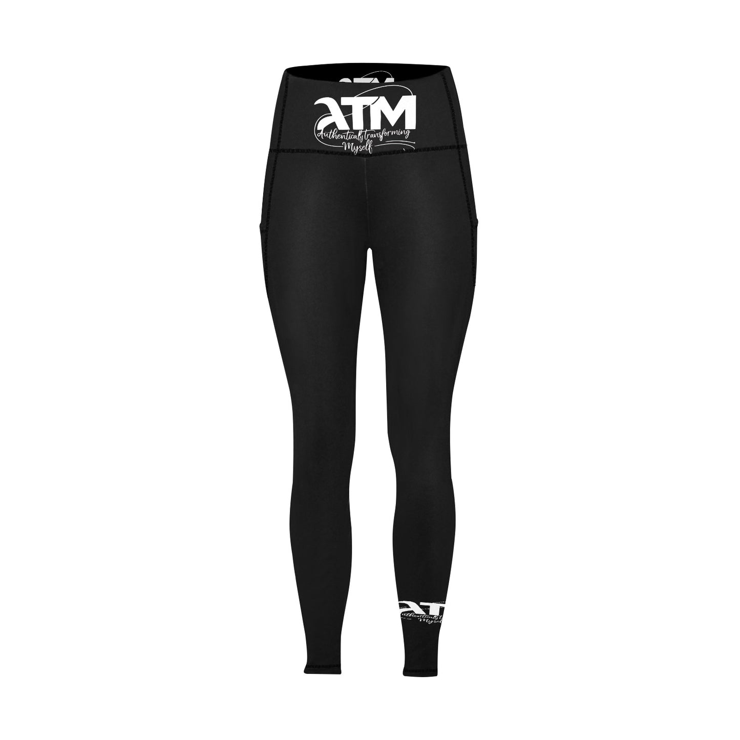 ATM- Authentically Transforming Myself  Leggings with Pockets