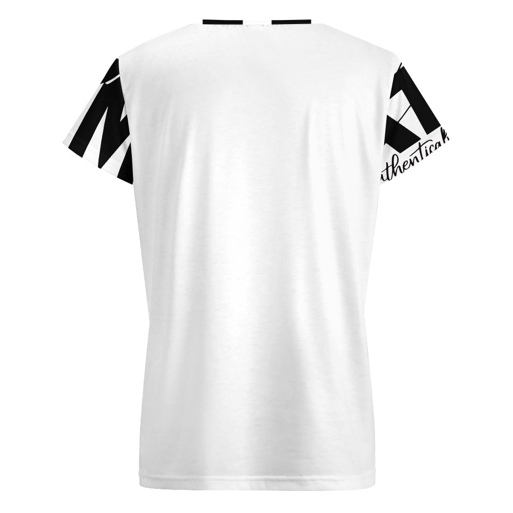 ATM- Authentically Transforming Myself V-neck short sleeve T-shirt