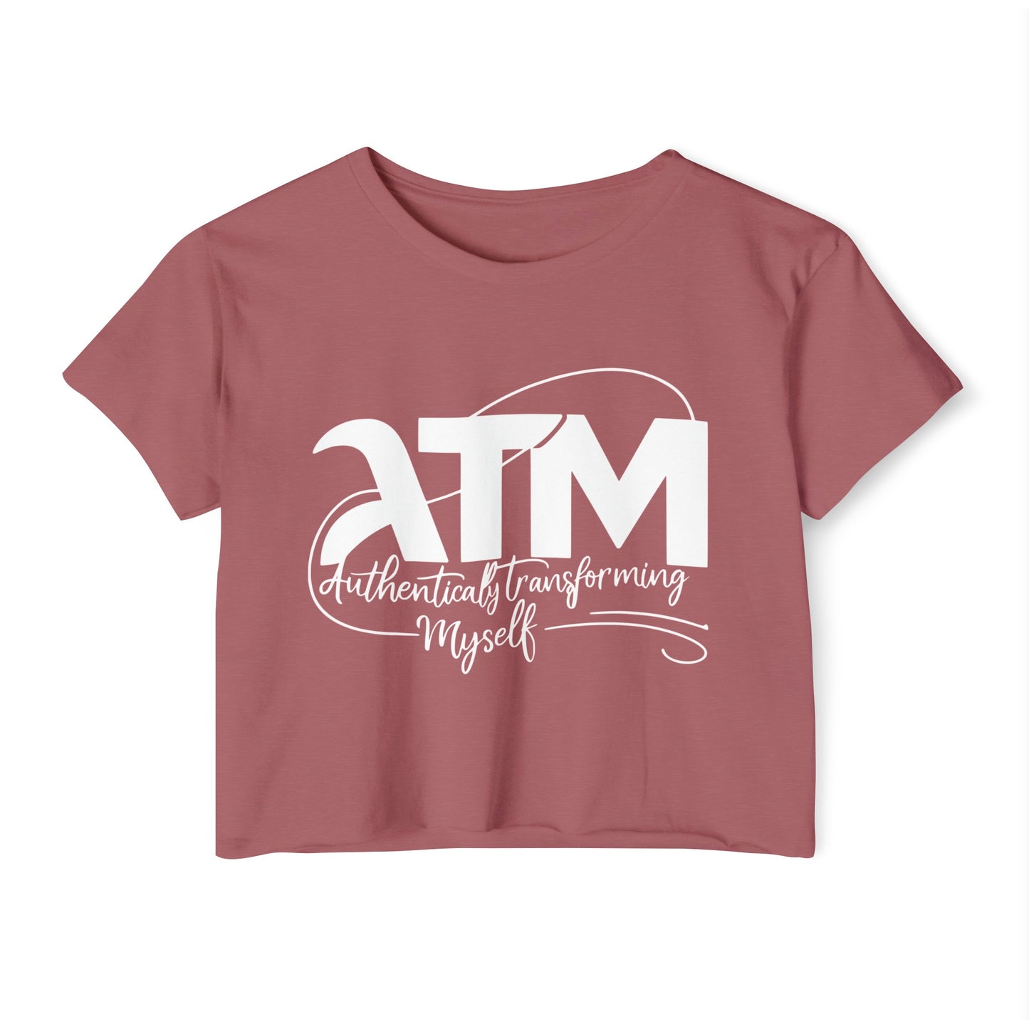 ATM-Authentically Transforming Myself Women's Festival Crop Top