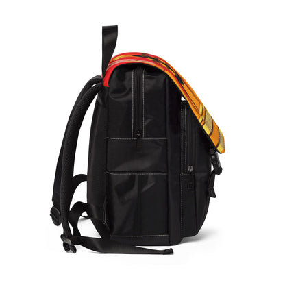 My Body Is My Temple  Unisex Casual Shoulder Backpack