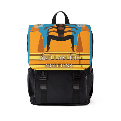 My Body Is My Temple Unisex Casual Shoulder Backpack