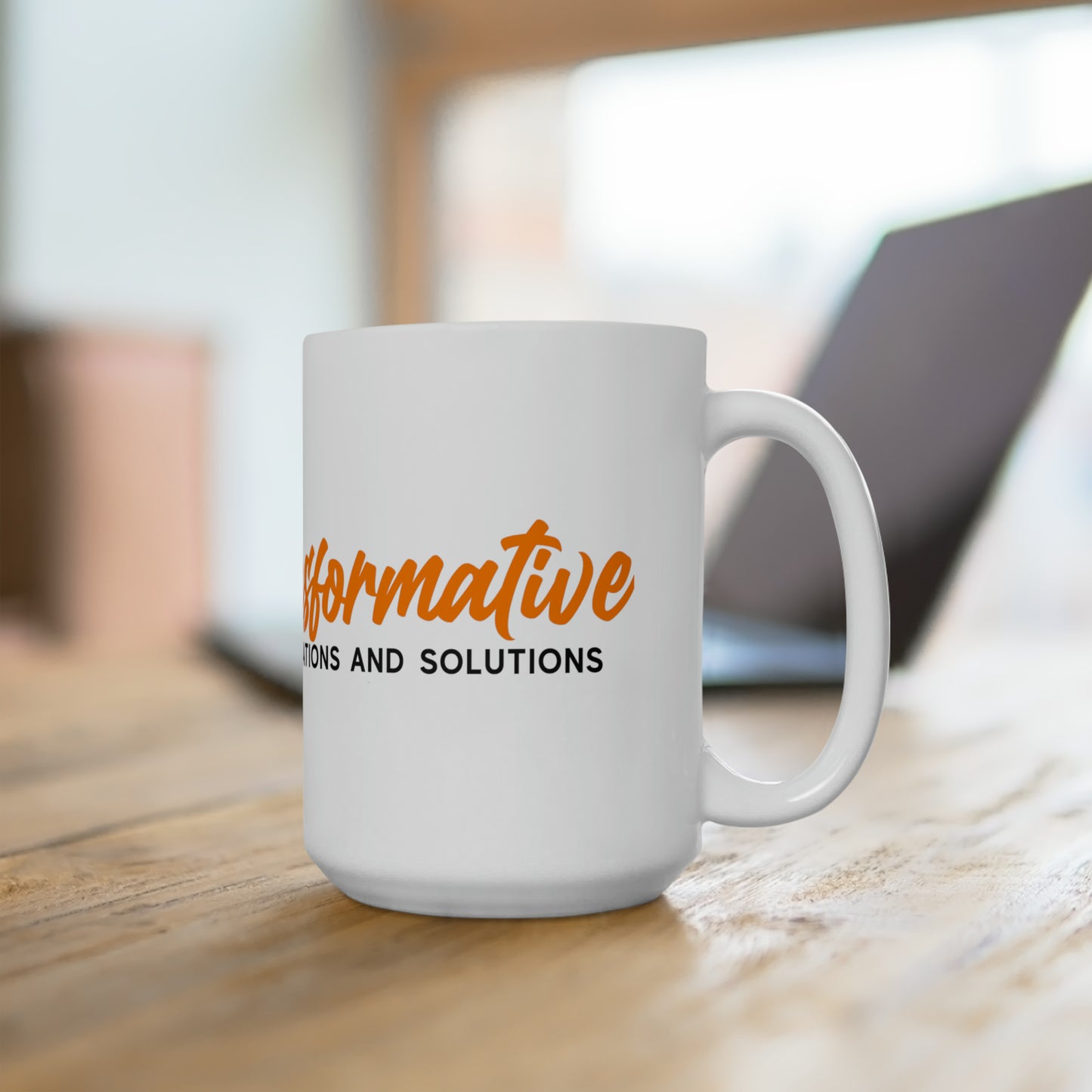 Transformative Conversations and Solutions Ceramic Mug 15oz