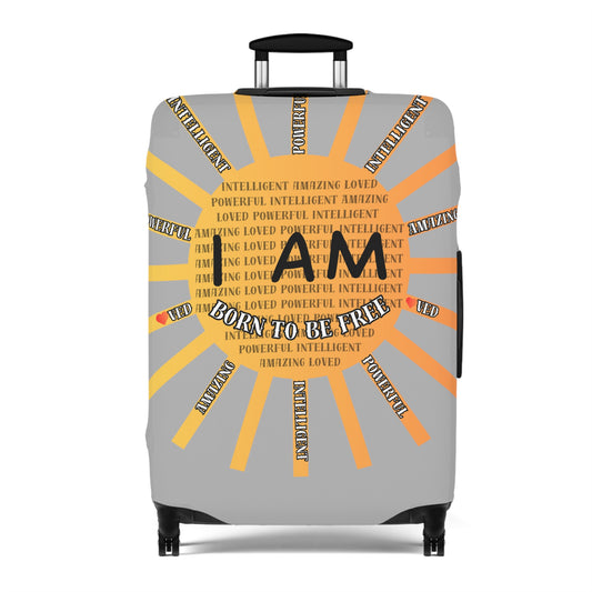 I Am Born to Be Free  Luggage Cover