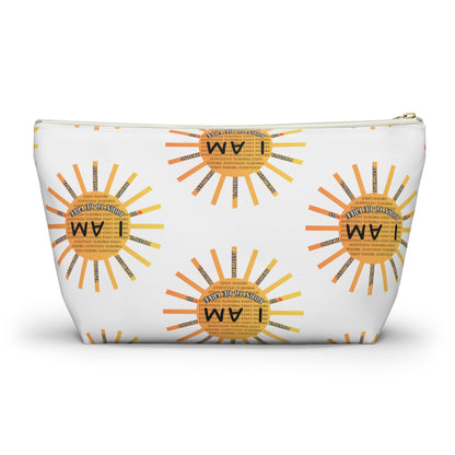 I Am Born to Be Free Accessory Pouch w T-bottom