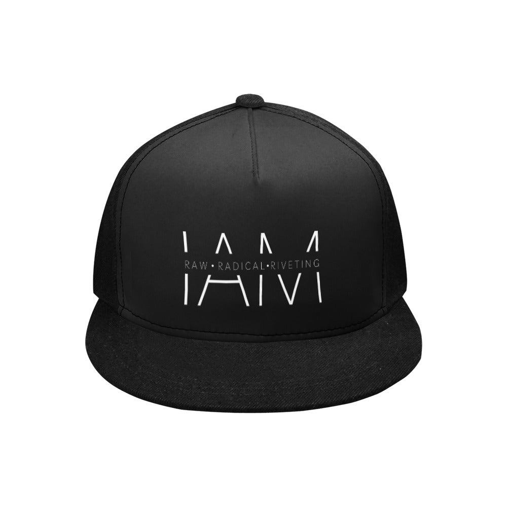 I Am Raw Radical Riveting Snapback Hat