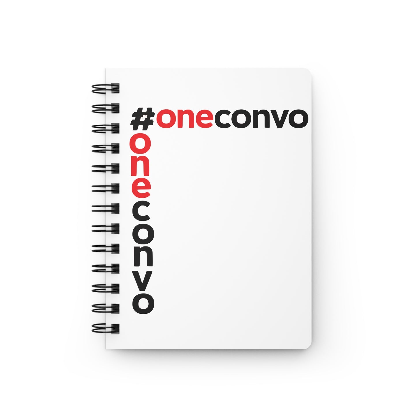 #ONECONVO  Spiral Bound Journal