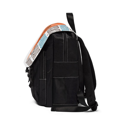 Courageous, Fierce, Powerful, Proud, Brave Confident  Unisex Casual Shoulder Backpack