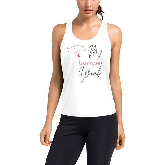 My Womb Is My Wand Women's Racerback Tank Top