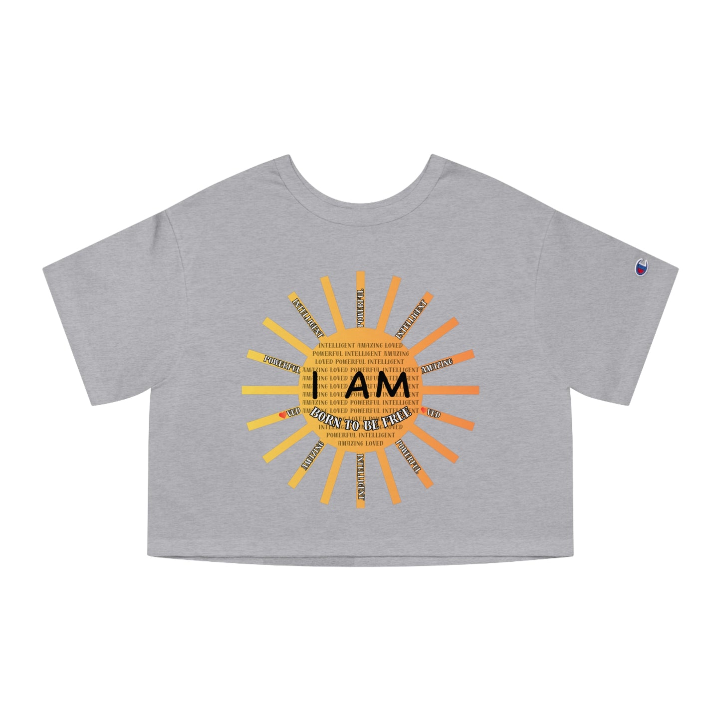 I AM Champion Women's Heritage Cropped T-Shirt