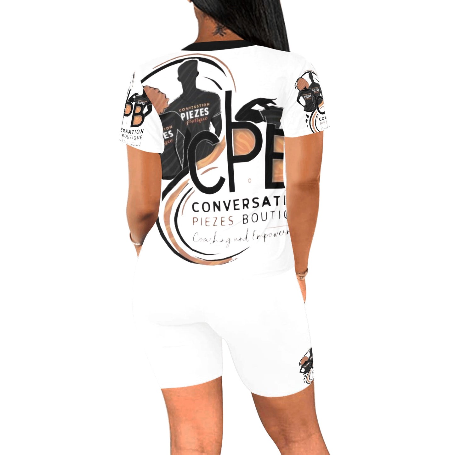 CPB-Conversation Piezes Boutique Women's Short Yoga Set