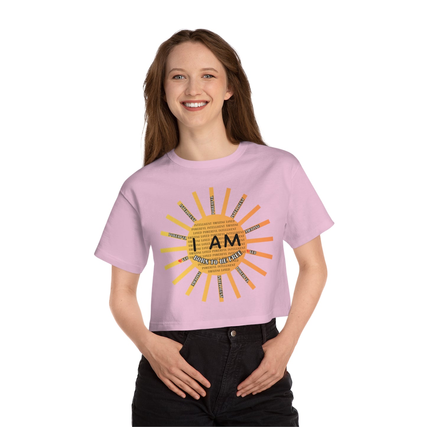 I AM Champion Women's Heritage Cropped T-Shirt
