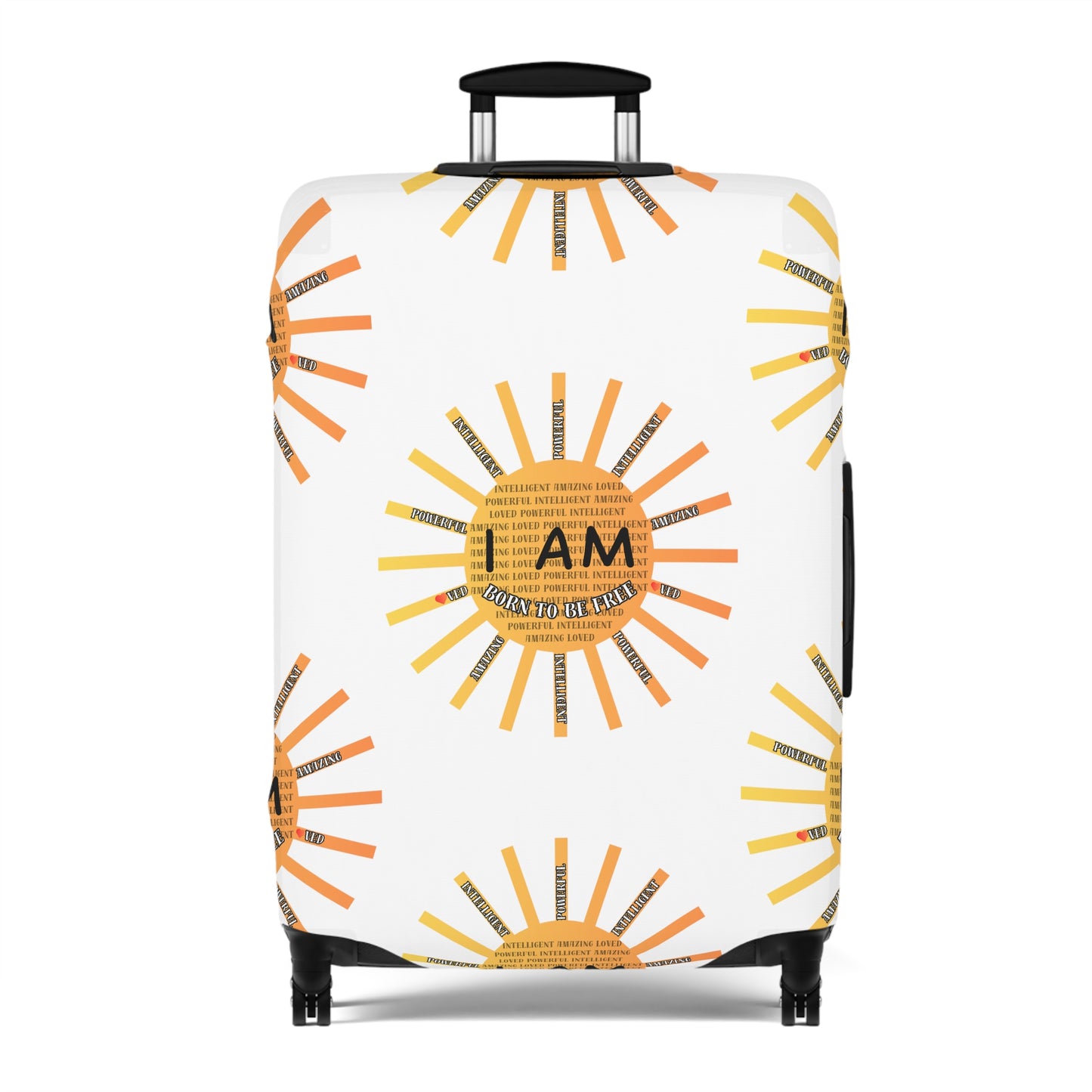 I Am Born to Be Free  Luggage Cover