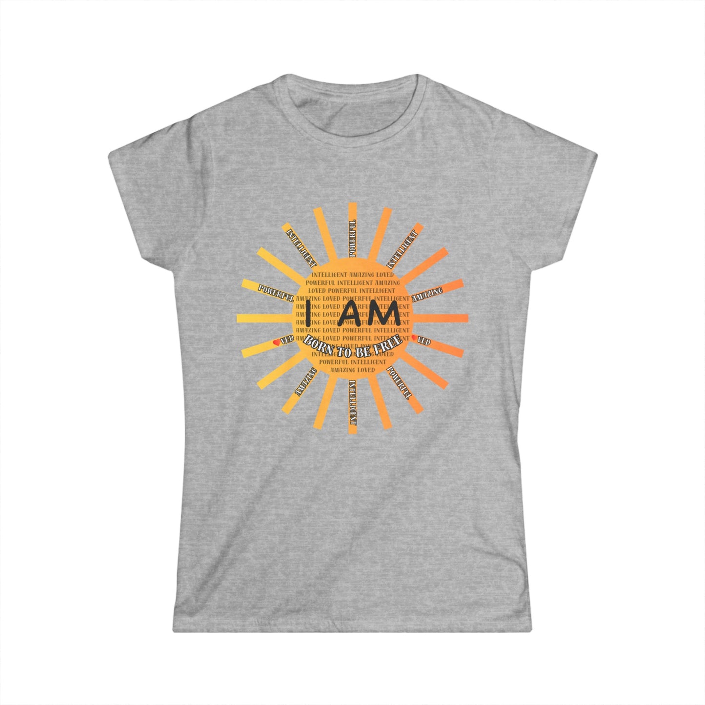 I Am Born to Be Free Women's Softstyle Tee