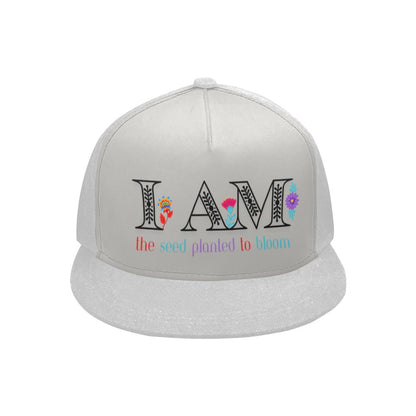 I Am The Seed Planted to Bloom Snapback Hat