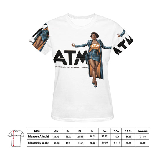Authentically Transforming Myself Confidant Woman Women's T-shirt