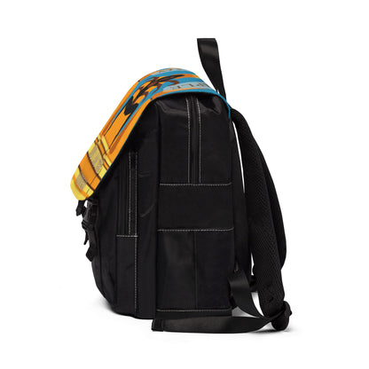 My Body Is My Temple Unisex Casual Shoulder Backpack