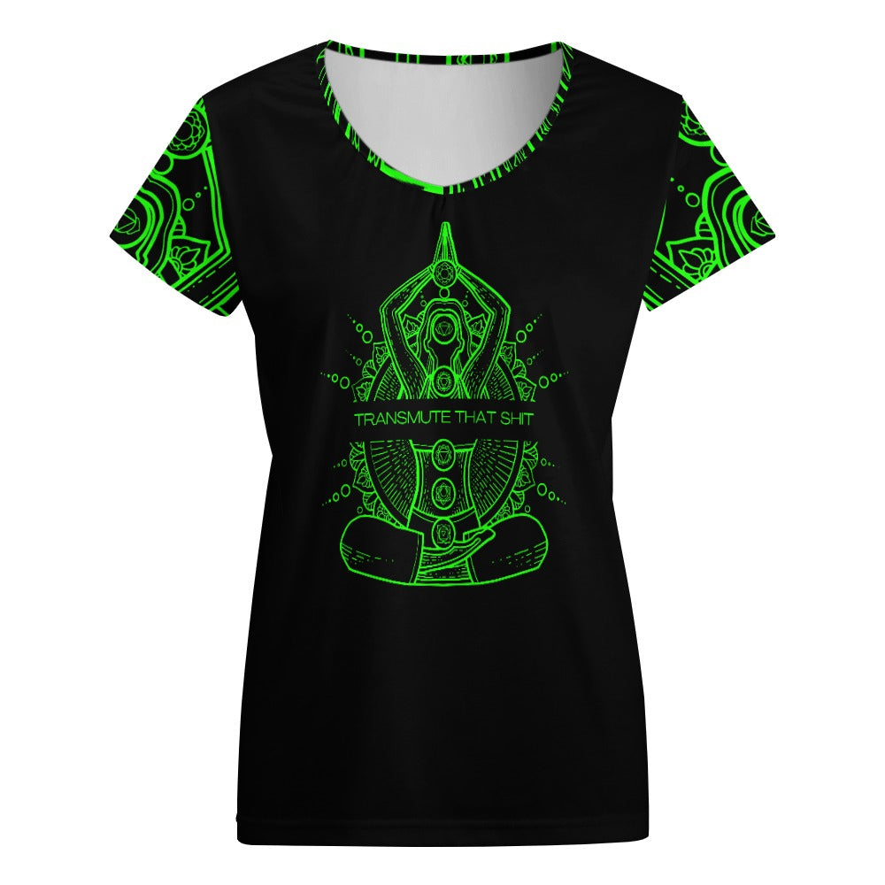 Transmute That Sh*t V-neck short sleeve T-shirt