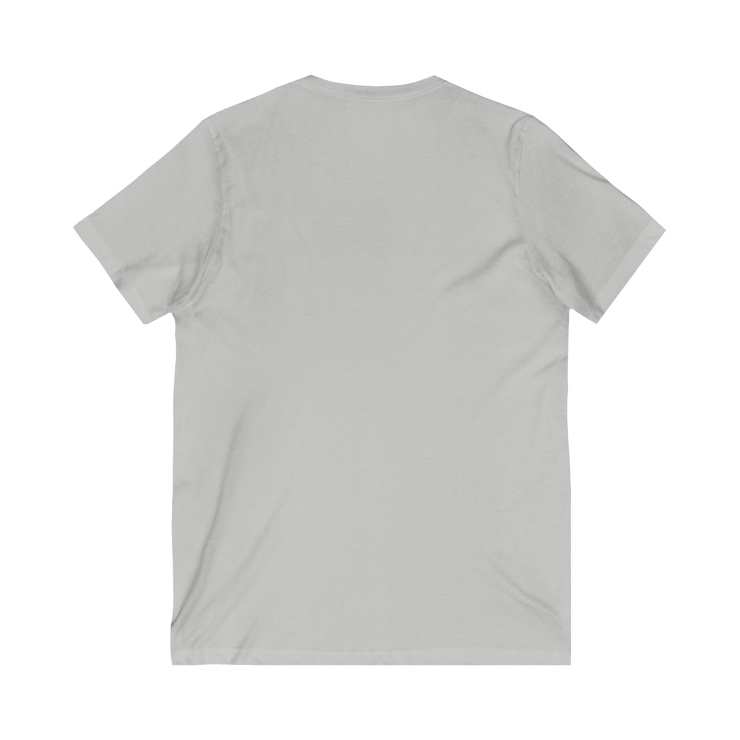 Authentically Transforming Myself Confident Woman Unisex Jersey Short Sleeve V-Neck Tee
