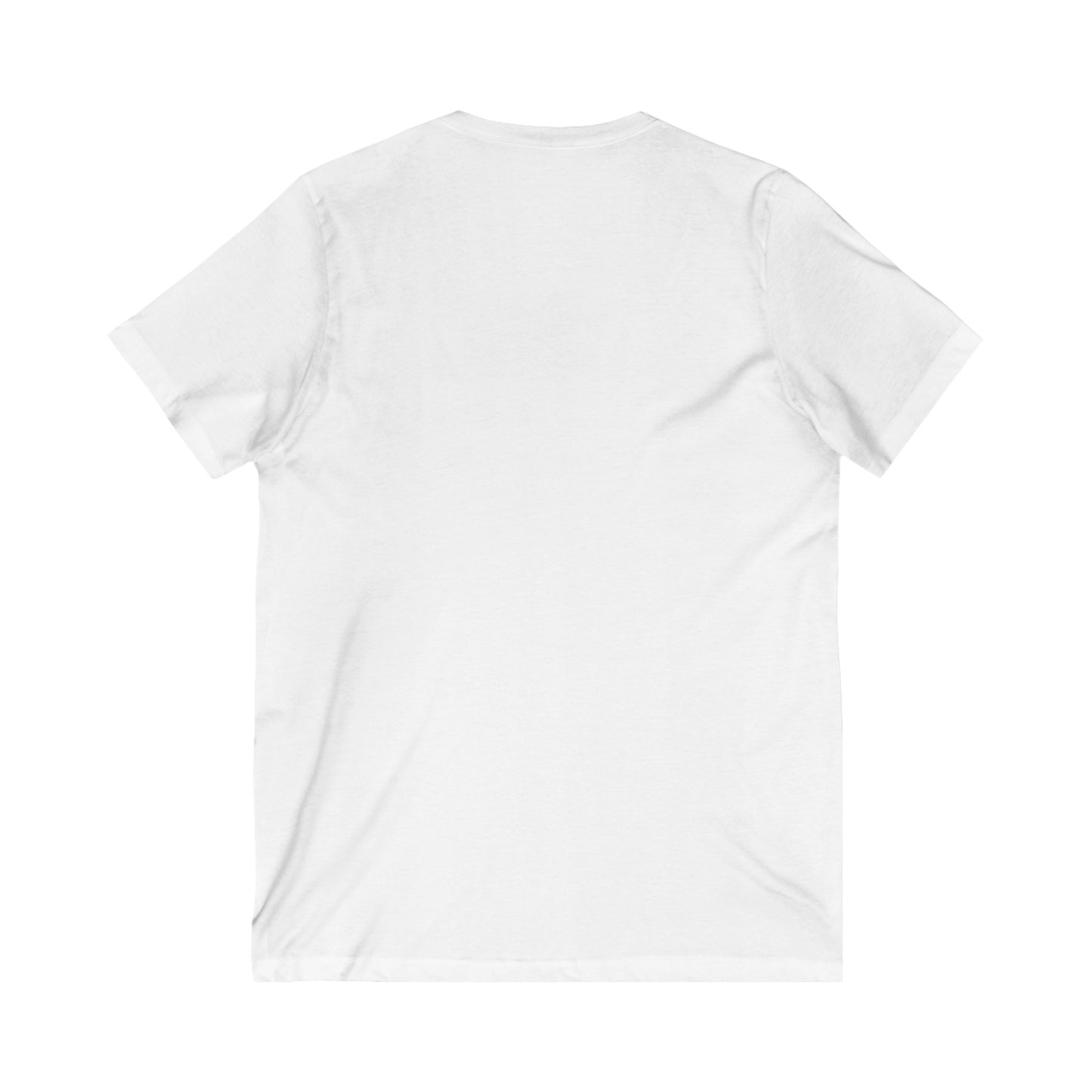 Authentically Transforming Myself Confident Woman Unisex Jersey Short Sleeve V-Neck Tee