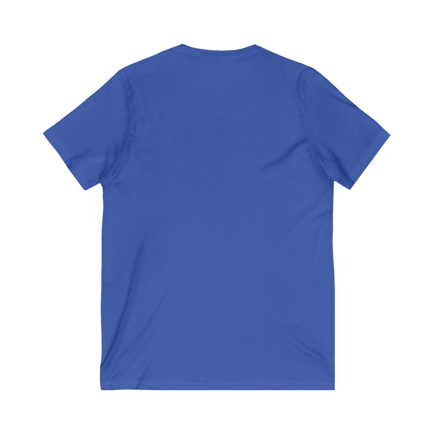 Authentically Transforming Myself Confident Woman Unisex Jersey Short Sleeve V-Neck Tee