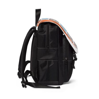 Courageous, Fierce, Powerful, Proud, Brave Confident  Unisex Casual Shoulder Backpack