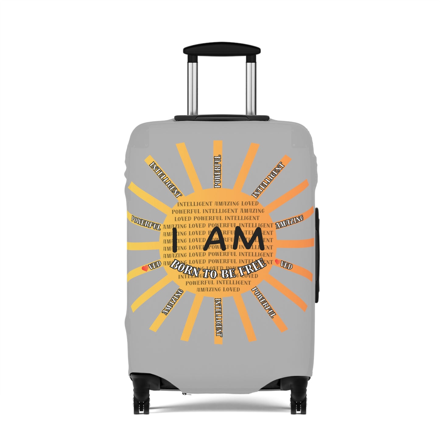 I Am Born to Be Free  Luggage Cover
