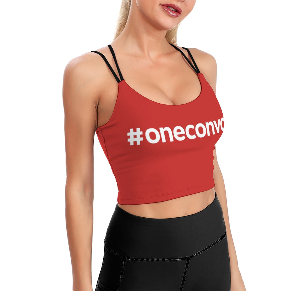 #OneConvo Cute Cropped Yoga Tops for Women