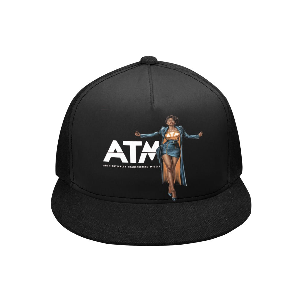 Authentically Transforming Myself Confidant Woman Snapback Hat