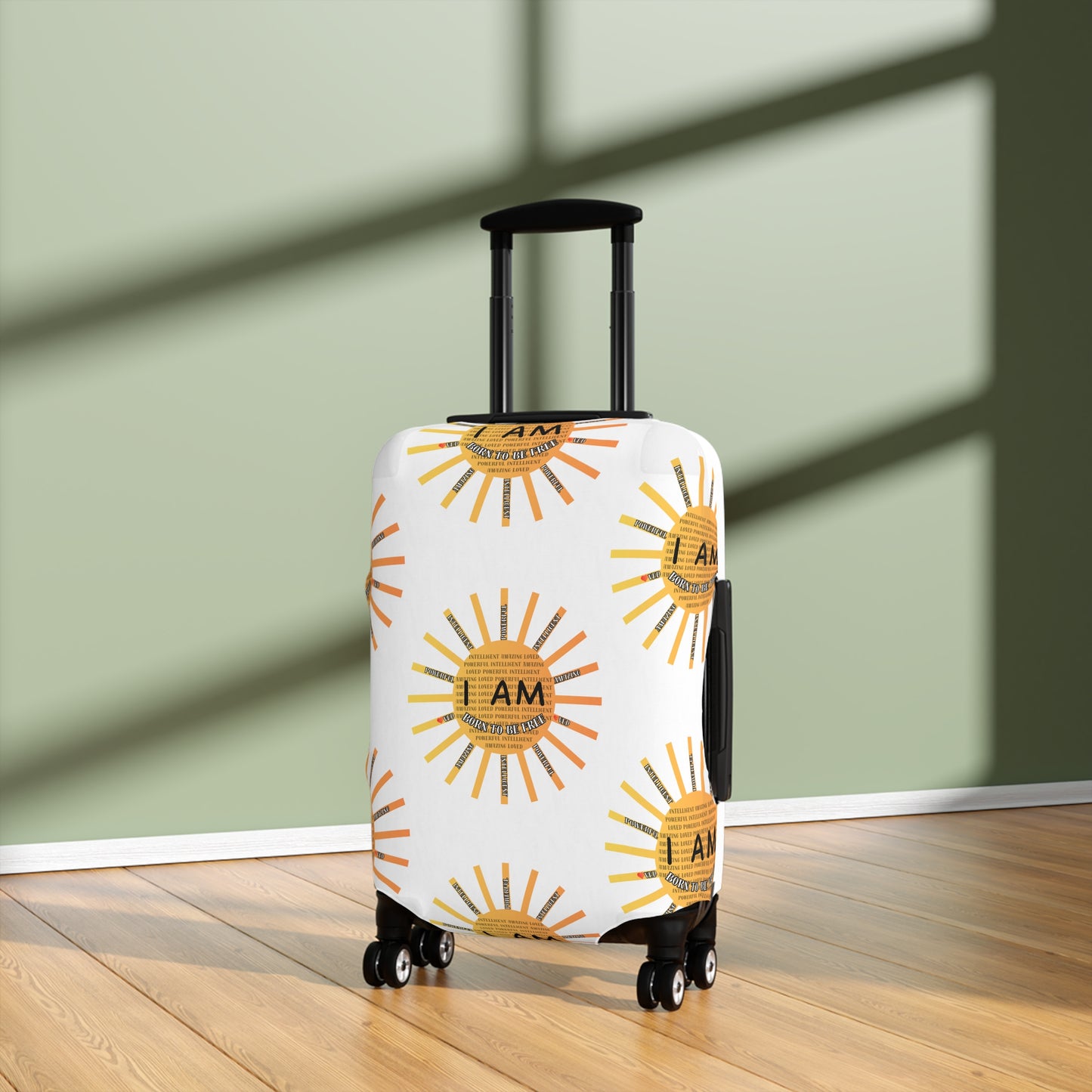 I Am Born to Be Free  Luggage Cover
