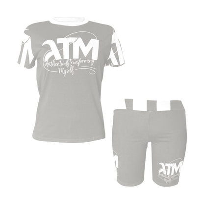 ATM- Authentically Transforming Myself Women's Short Yoga Set