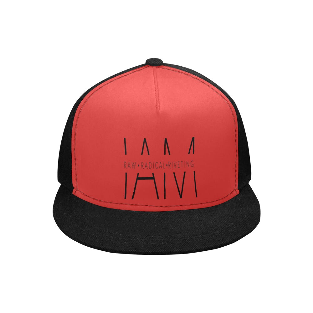 I Am Raw Radical Riveting Snapback Hat