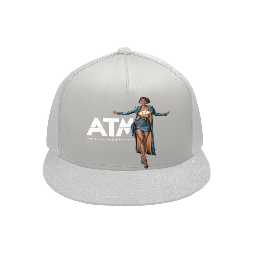 Authentically Transforming Myself Confidant Woman Snapback Hat