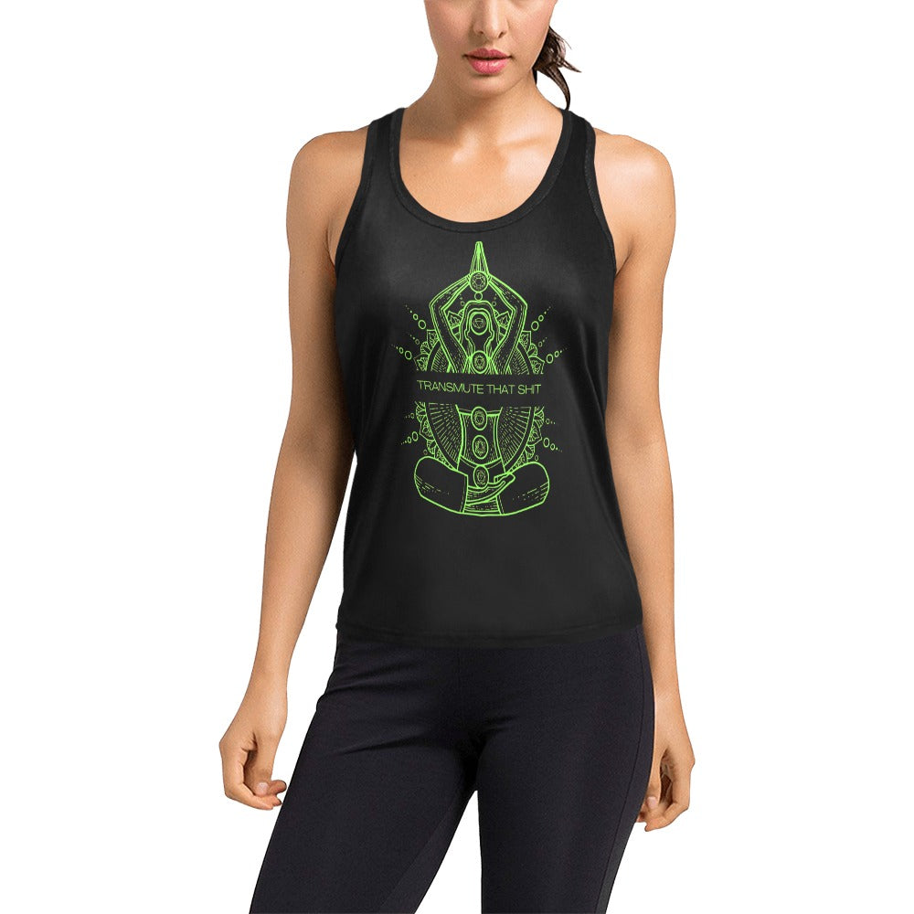 Transmute That Sh*t Women's Racerback Tank Top