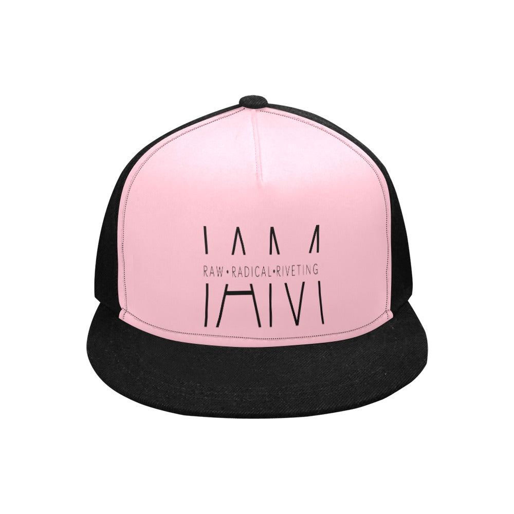 I Am Raw Radical Riveting Snapback Hat