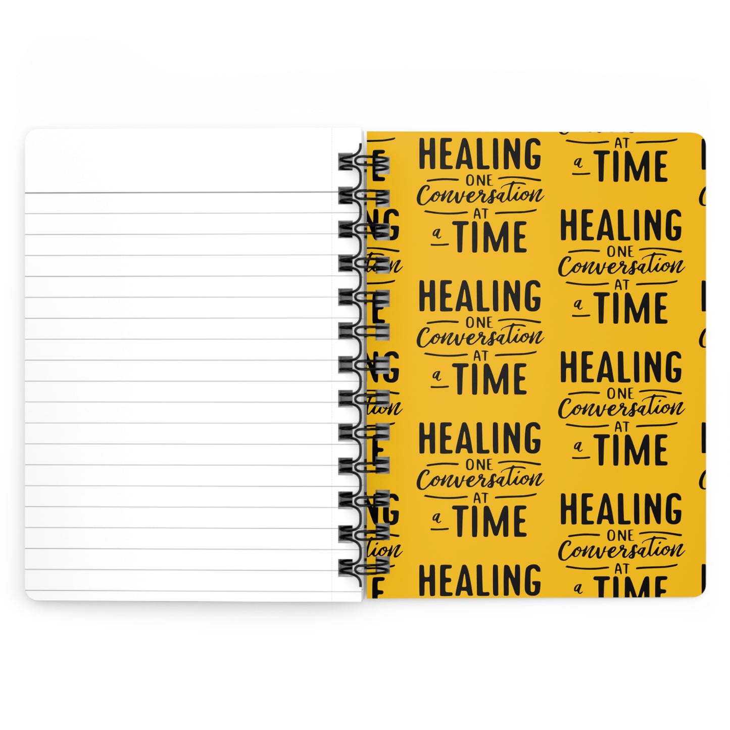 Healing One Conversation At A Time Spiral Bound Journal