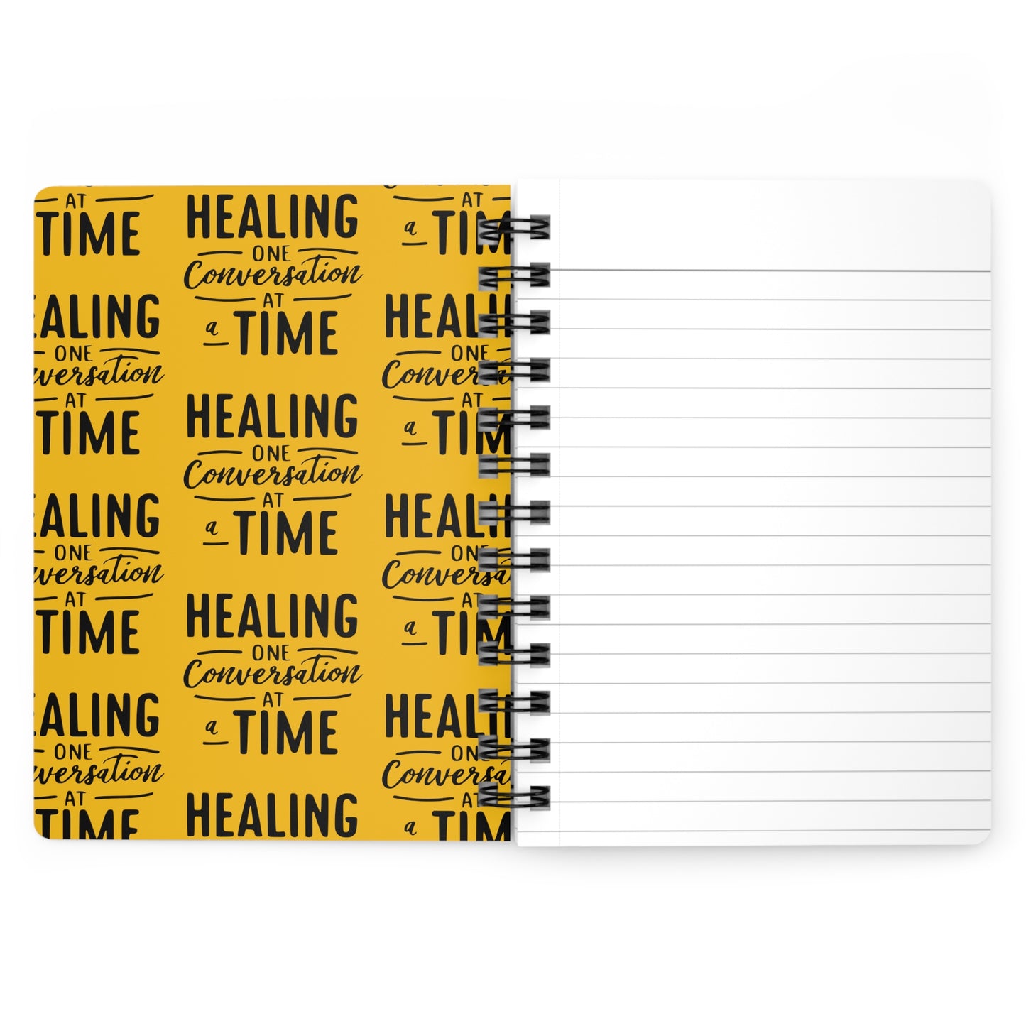 Healing One Conversation At A Time Spiral Bound Journal