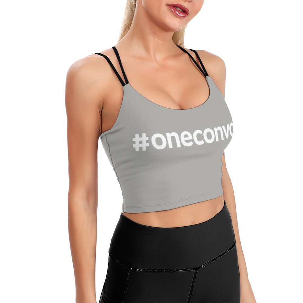 #OneConvo Cute Cropped Yoga Tops for Women