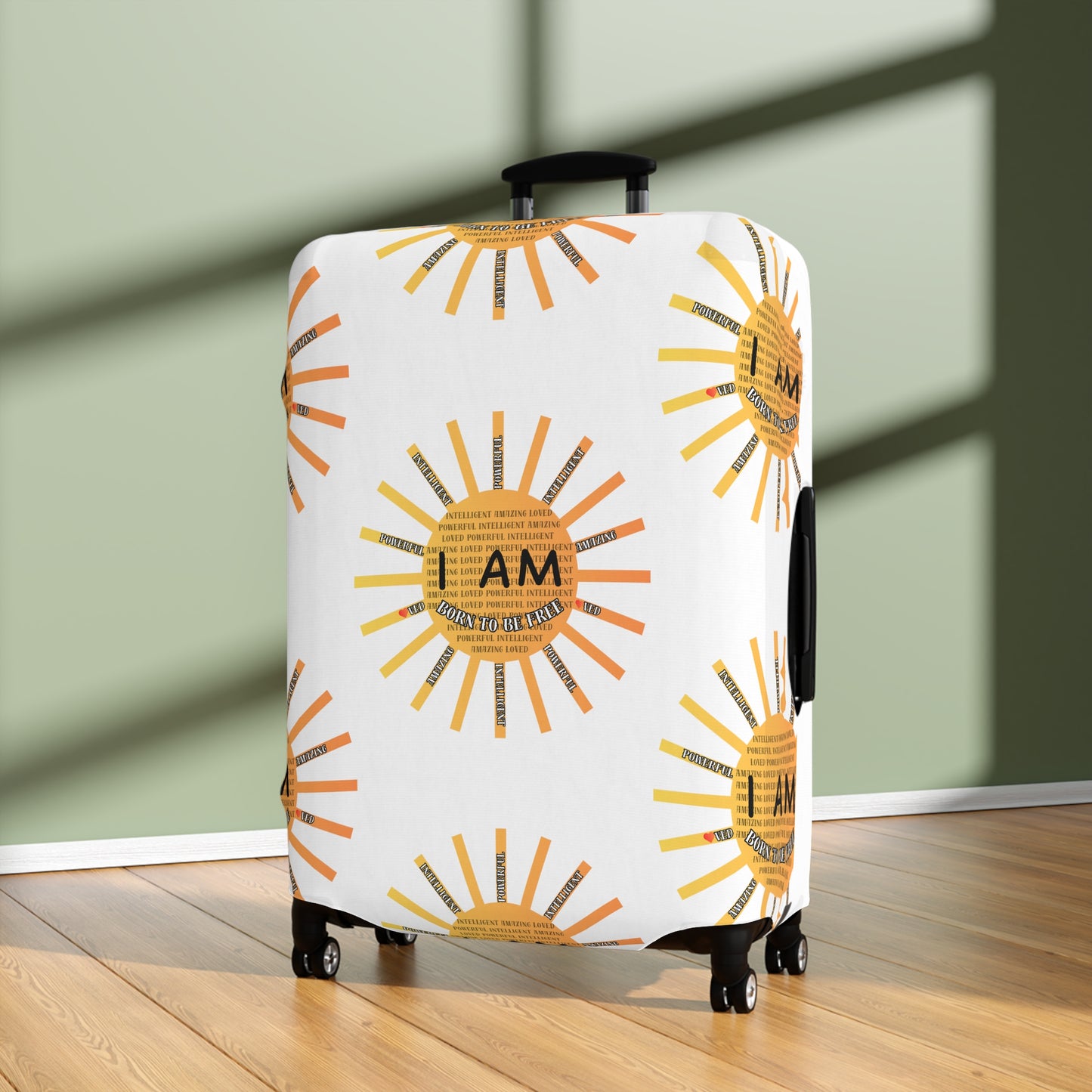 I Am Born to Be Free  Luggage Cover