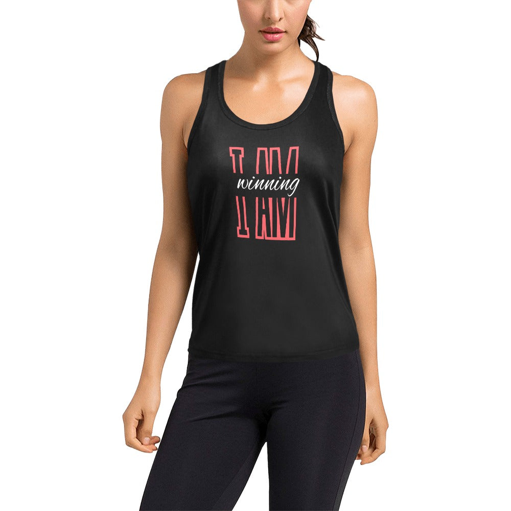 I AM WInning Women's Racerback Tank Top