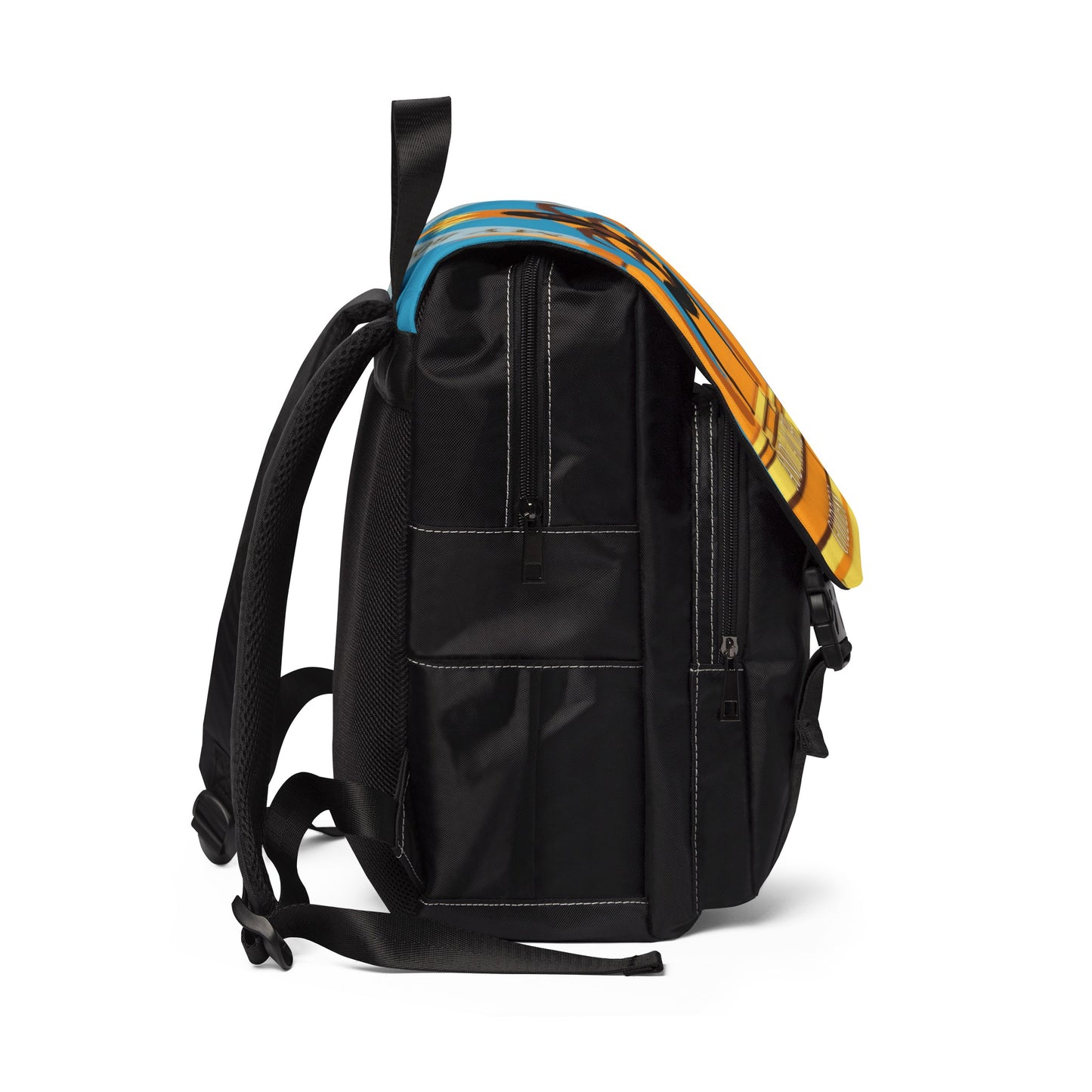 My Body Is My Temple Unisex Casual Shoulder Backpack