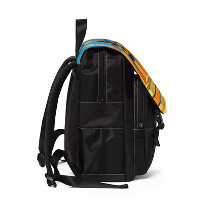 My Body Is My Temple Unisex Casual Shoulder Backpack