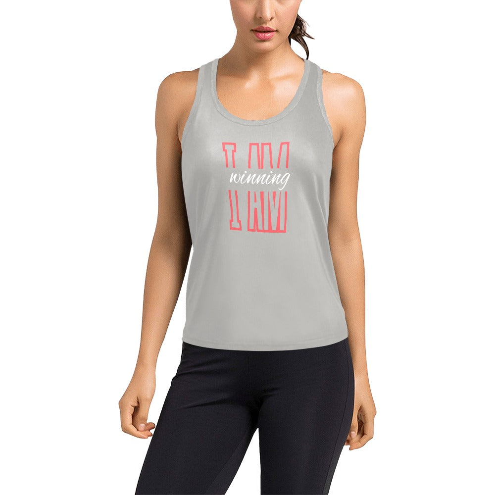 I AM WInning Women's Racerback Tank Top