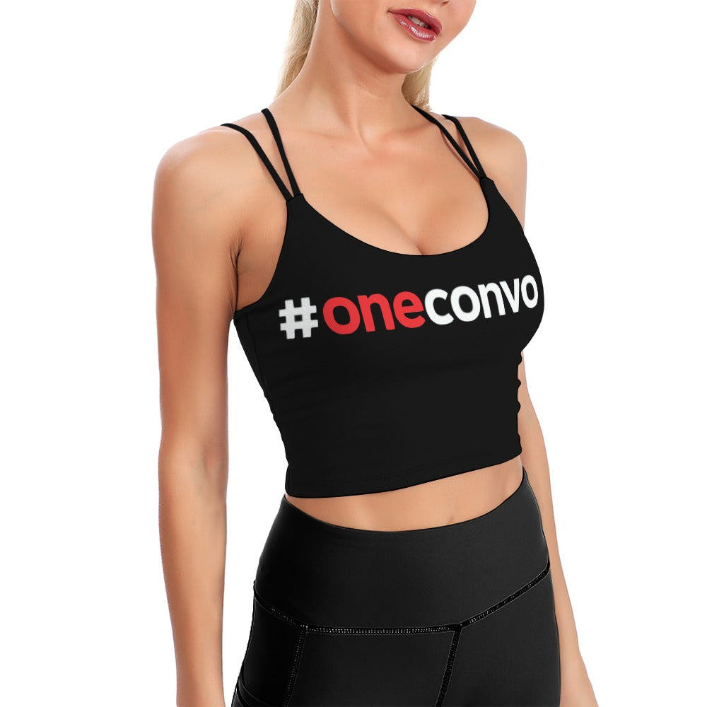 #OneConvo Cute Cropped Yoga Tops for Women