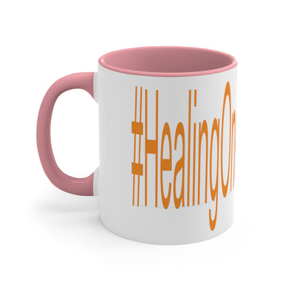 #HealingOneConvoAtATime Coffee Mug, 11oz