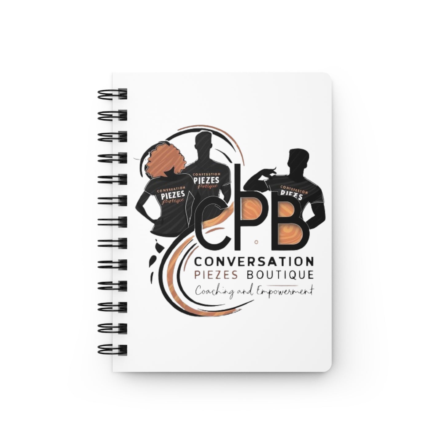 Conversation Piezes Boutique  Spiral Bound Journal