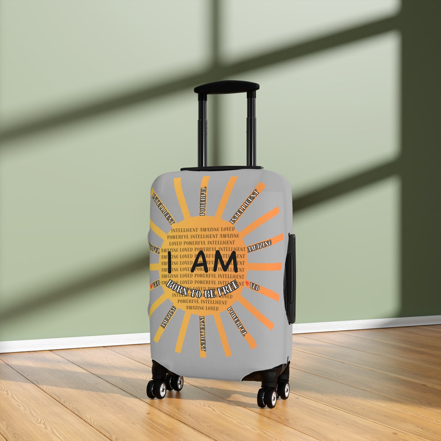 I Am Born to Be Free  Luggage Cover