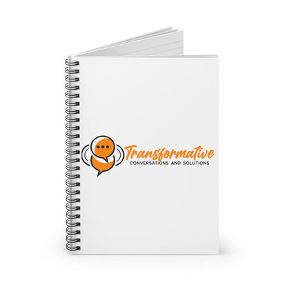 Transformative Conversations and Solutions Spiral Notebook - Ruled Line