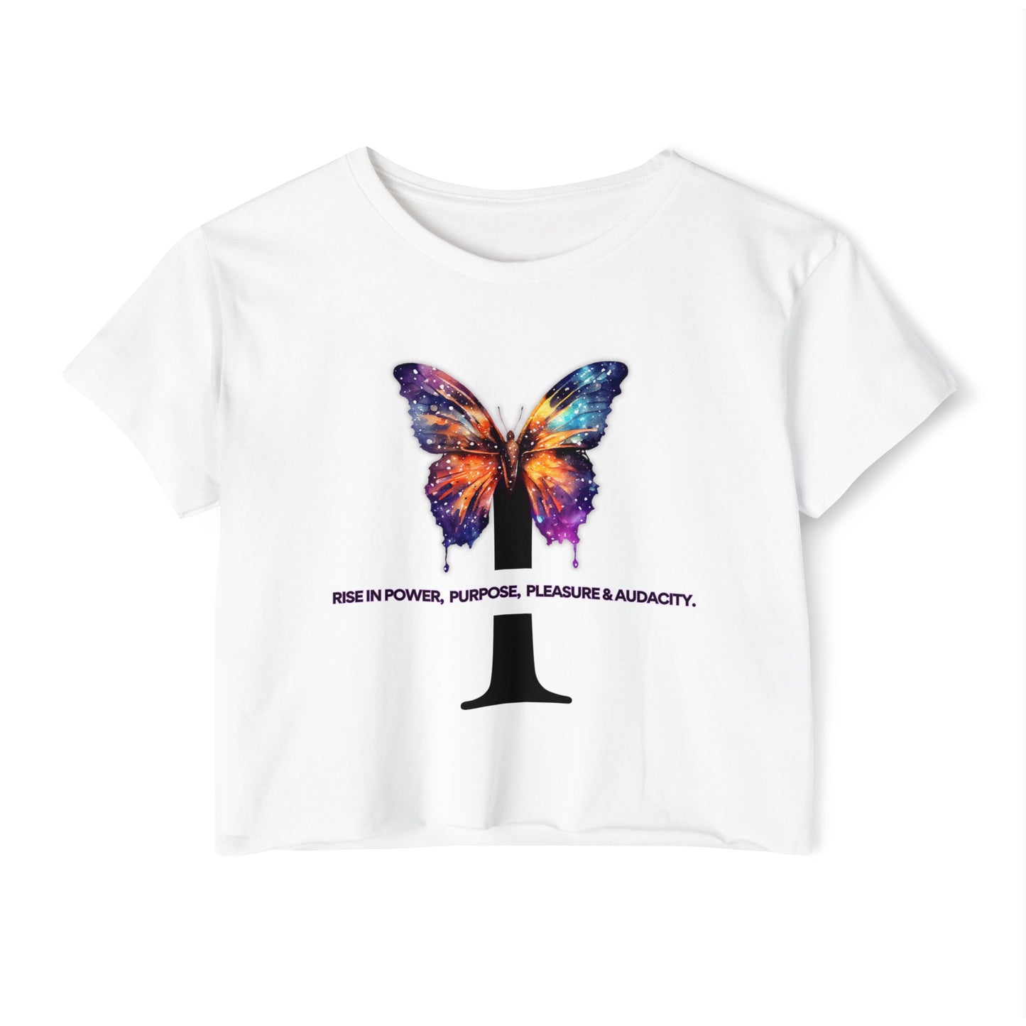 I Rise Women's Festival Crop Top