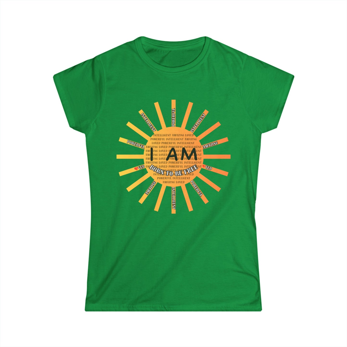 I Am Born to Be Free Women's Softstyle Tee